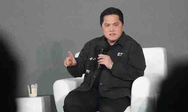 Erick Thohir Ucapkan Selamat HUT ke-79 TNI Lewat Gambar